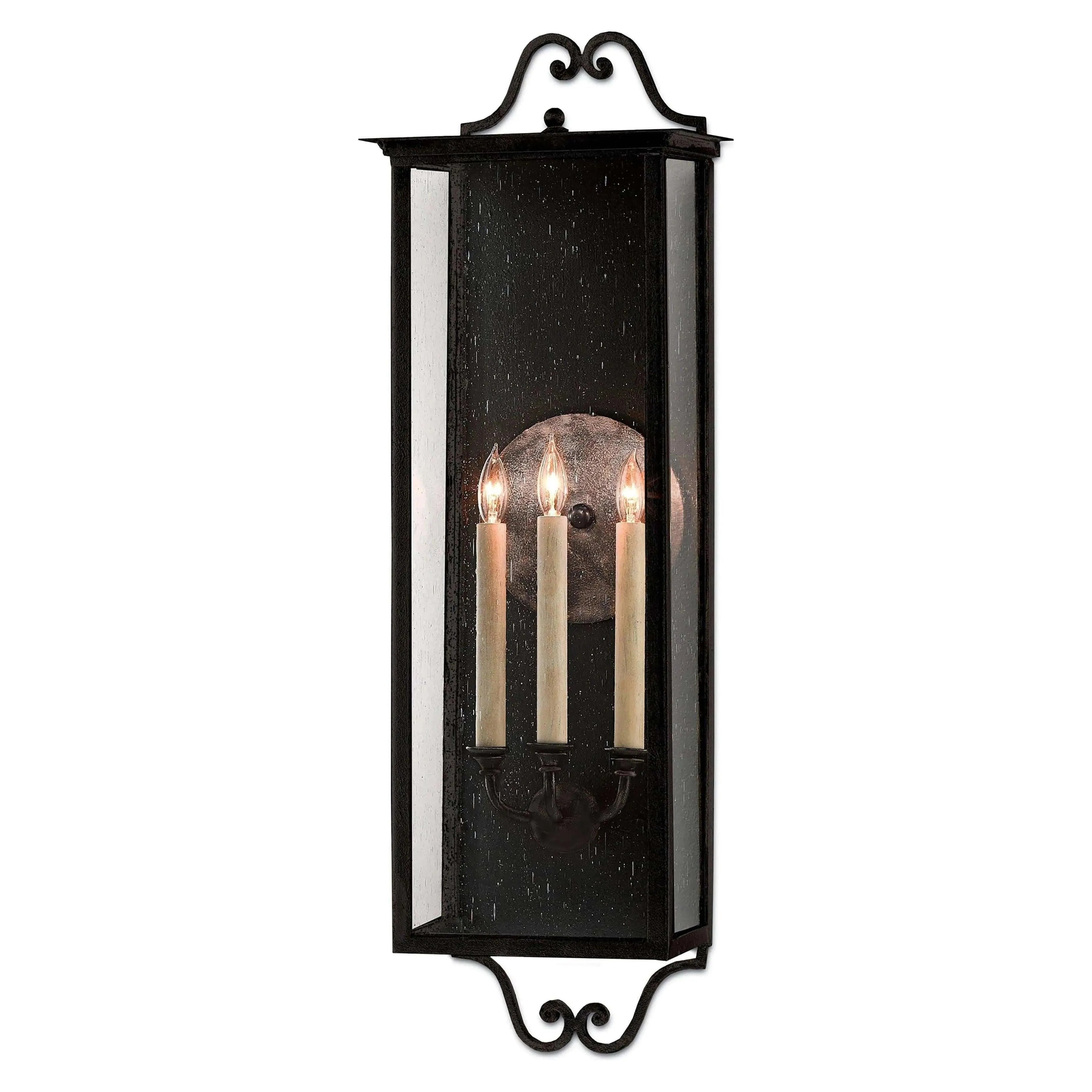 Currey and Company - Giatti Outdoor Wall Sconce - 5500-0007 | The Rug District