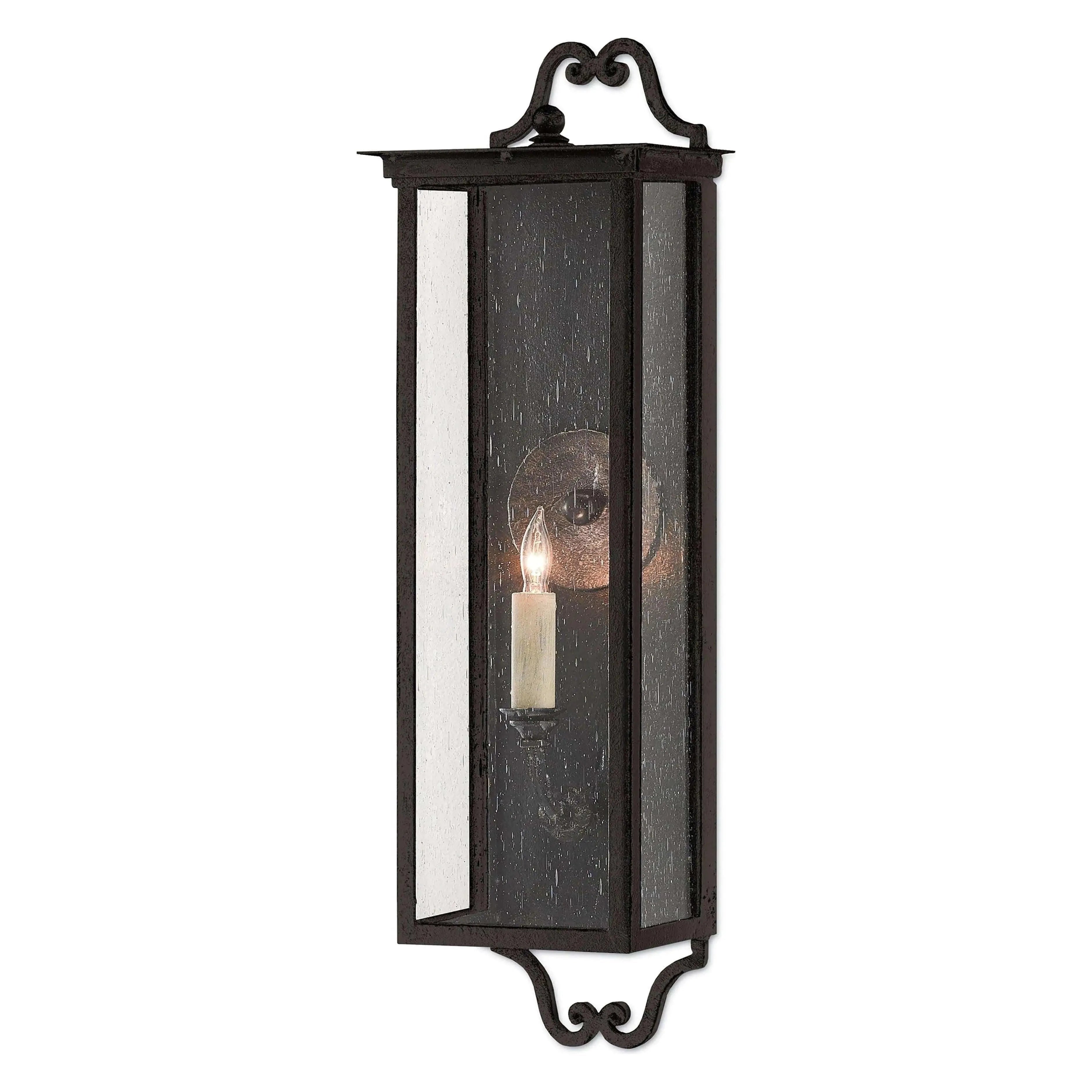 Currey and Company - Giatti Outdoor Wall Sconce - 5500-0009 | The Rug District