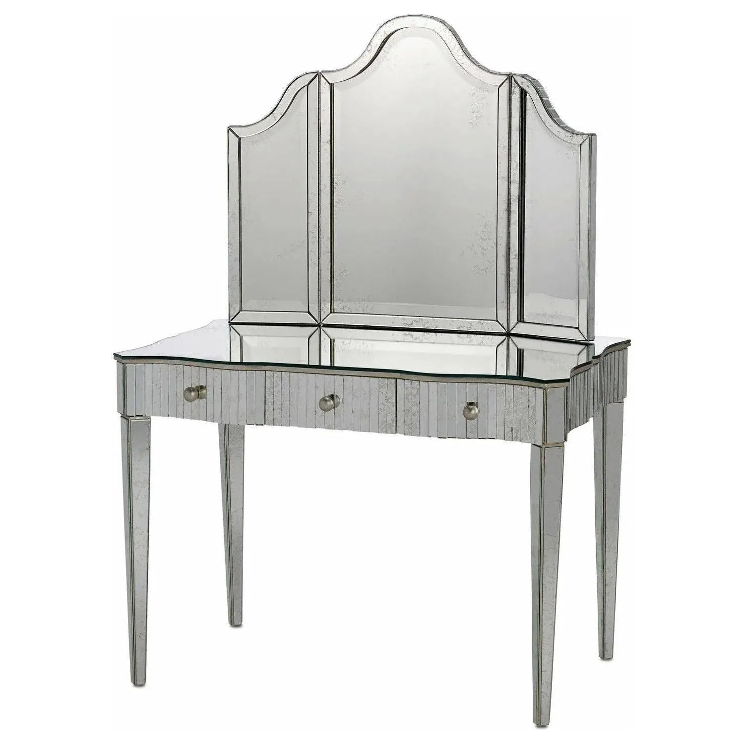 Currey and Company - Gilda Vanity Table - 4004 | The Rug District