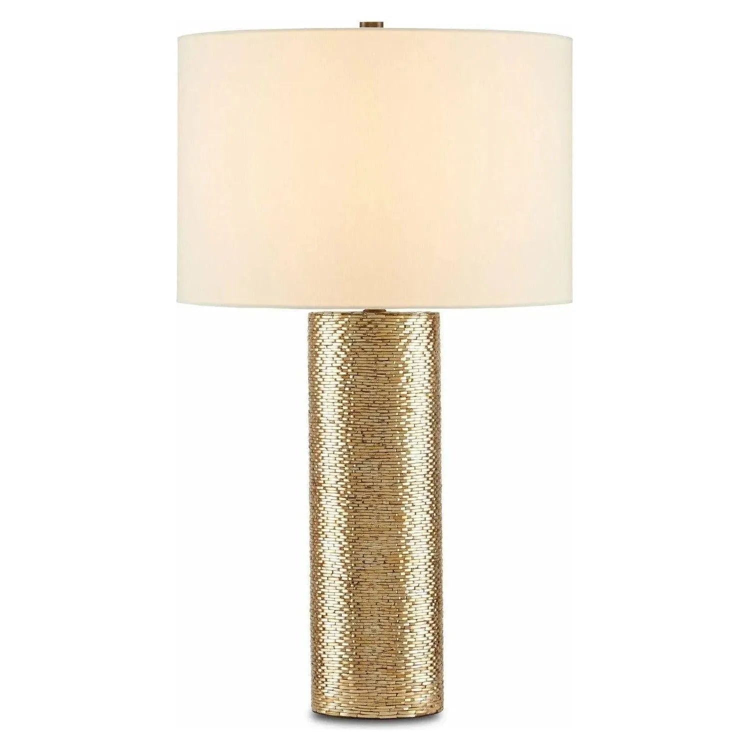 Currey and Company - Glimmer Gold Table Lamp - 6000-0756 | The Rug District