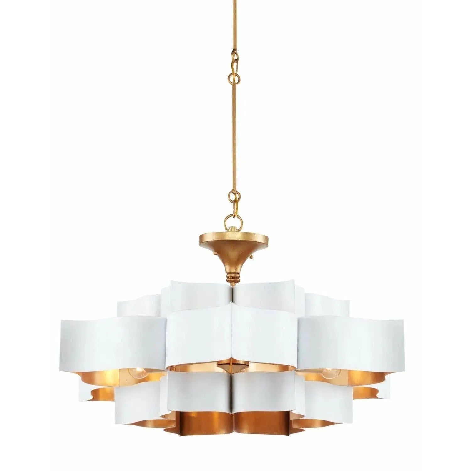 Currey and Company - Grand Lotus Chandelier - 9000-0857 | The Rug District