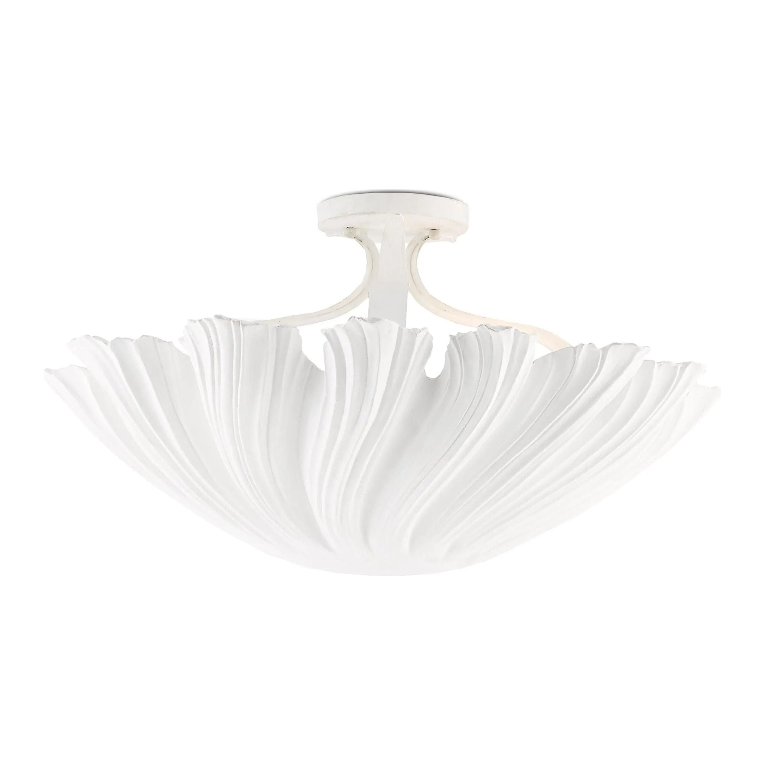 Currey and Company - Hadley Semi-Flush Mount - 9000-0466 | The Rug District