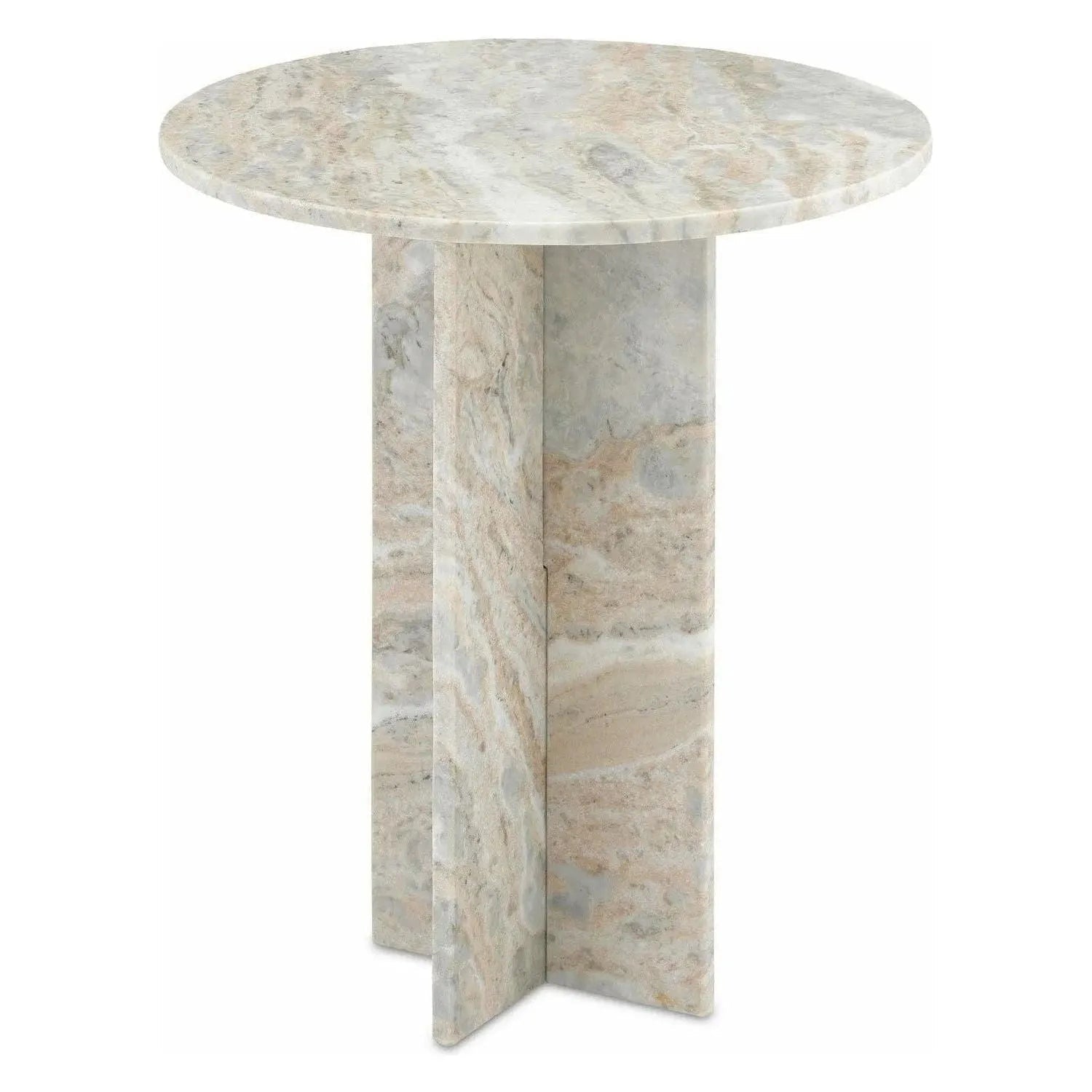Currey and Company - Harmon Accent Table - 3000-0183 | The Rug District