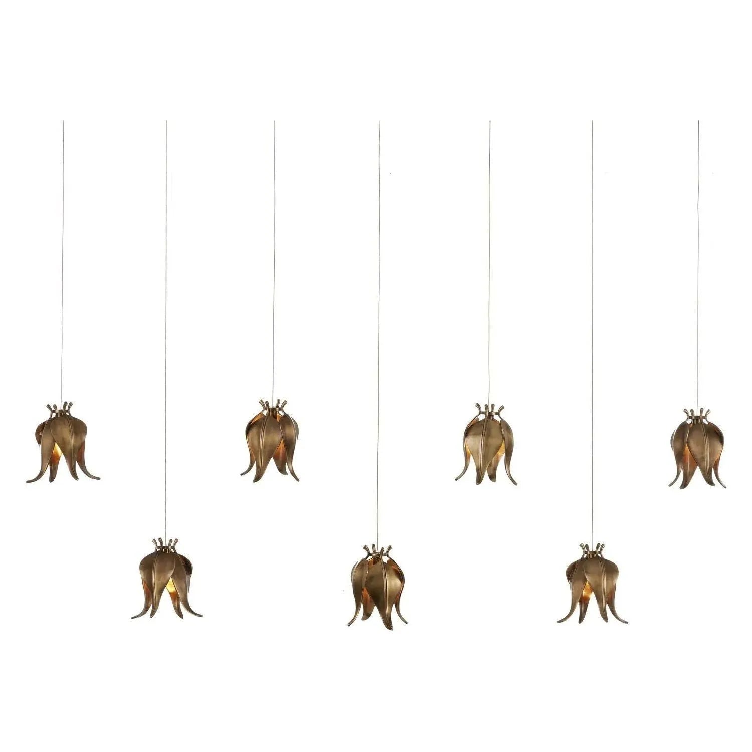 Currey and Company - Iota Linear Pendant - 9000-1070 | The Rug District
