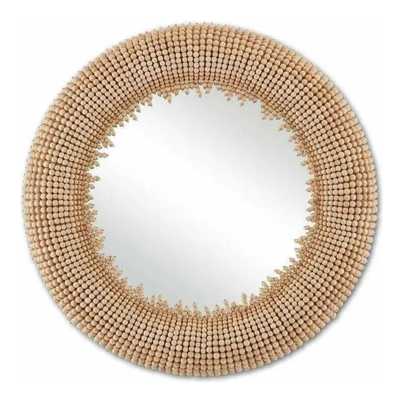 Currey and Company - Jeanie Round Mirror - 1000-0107 | The Rug District