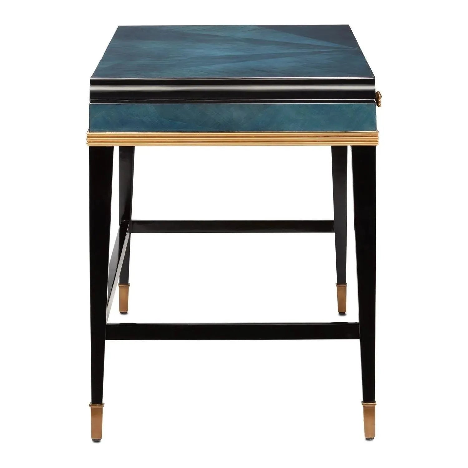 Currey and Company - Kallista Large Desk - 3000-0208 | The Rug District