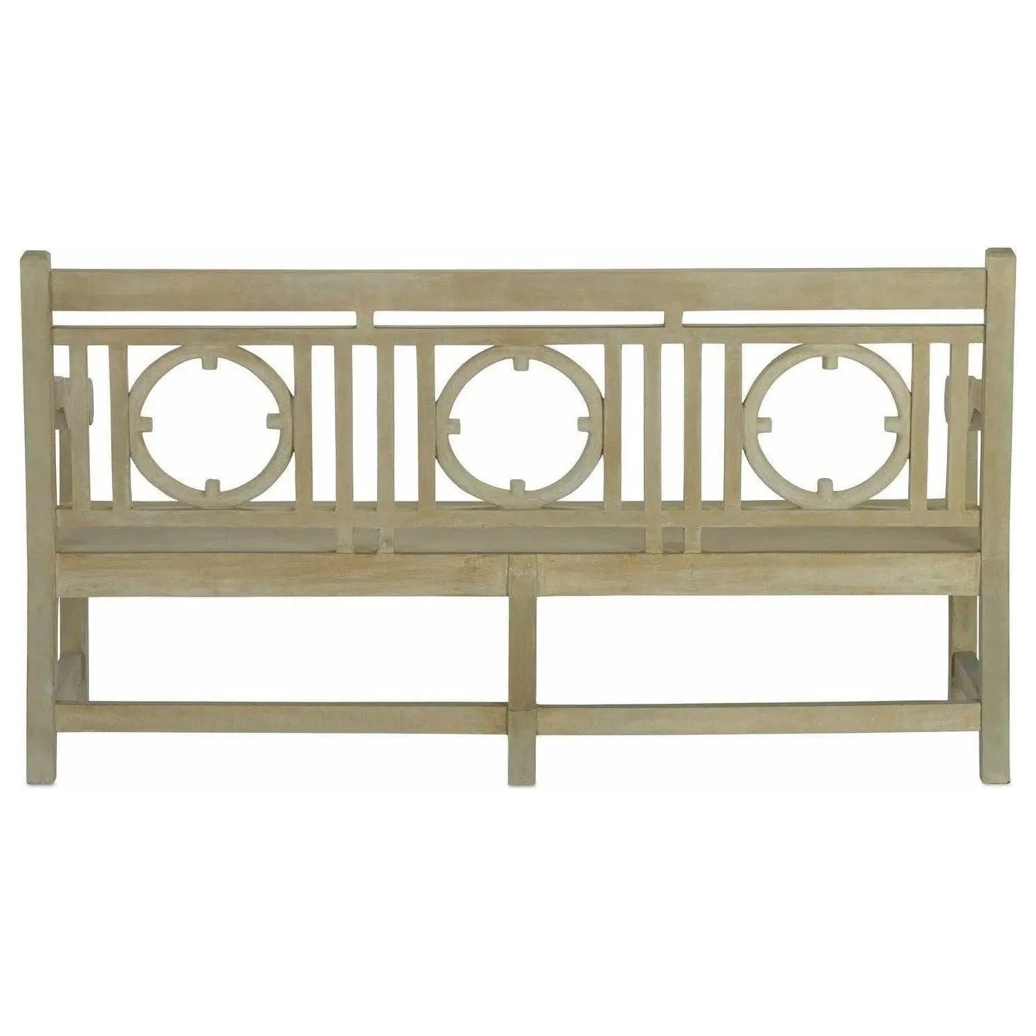 Currey and Company - Leagrave Bench - 2722 | The Rug District