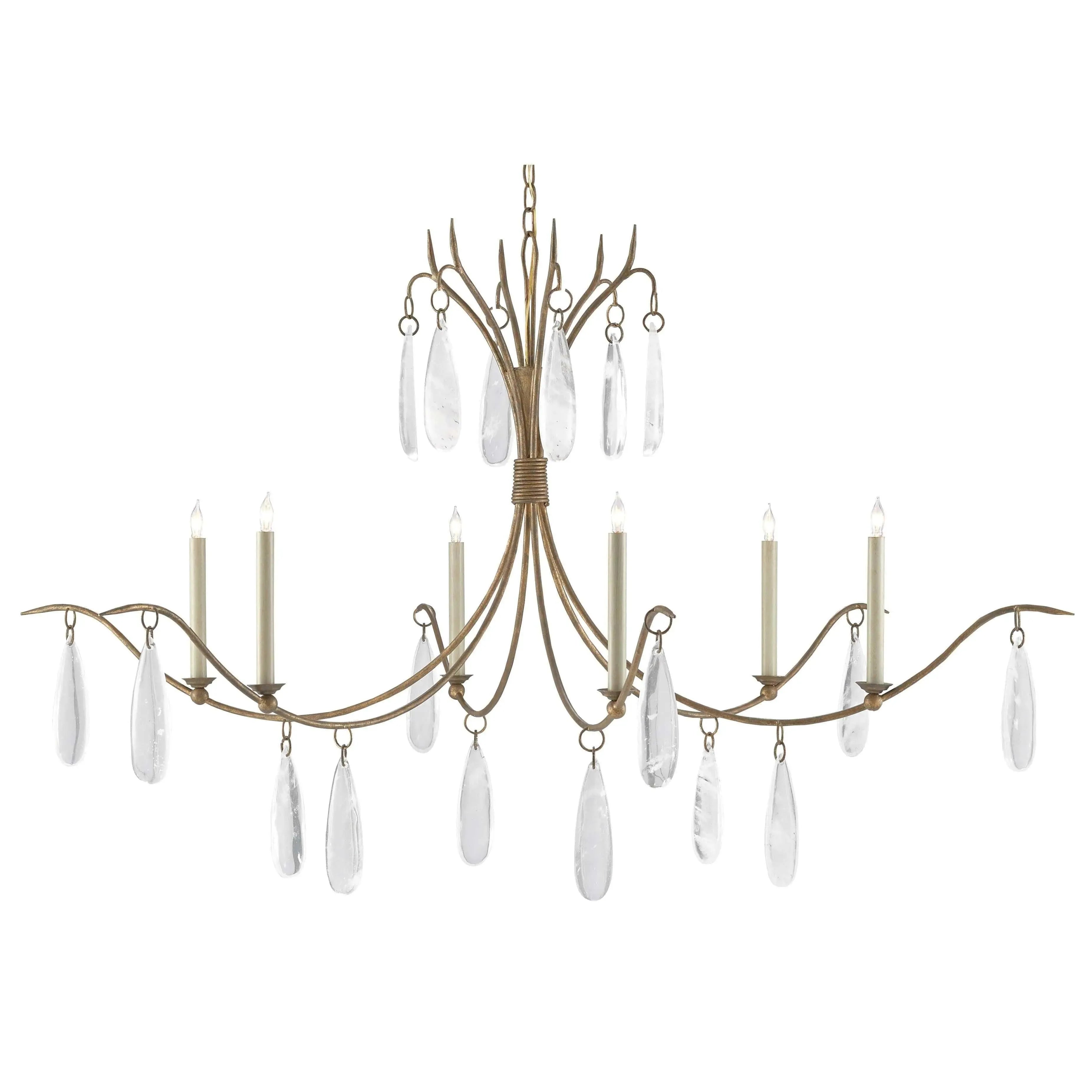 Currey and Company - Marshallia Chandelier - 9000-0545 | The Rug District
