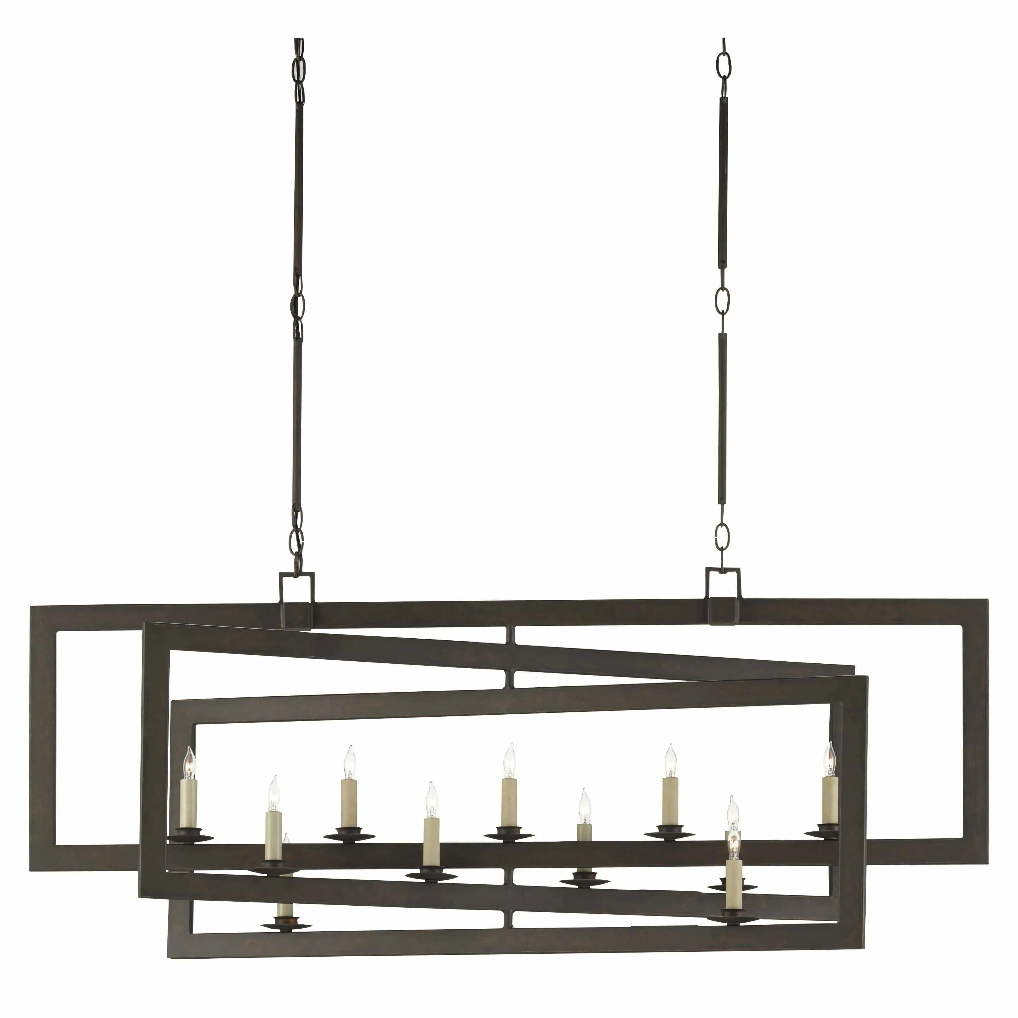 Currey and Company - Middleton Linear Chandelier - 9000-0525 | The Rug District