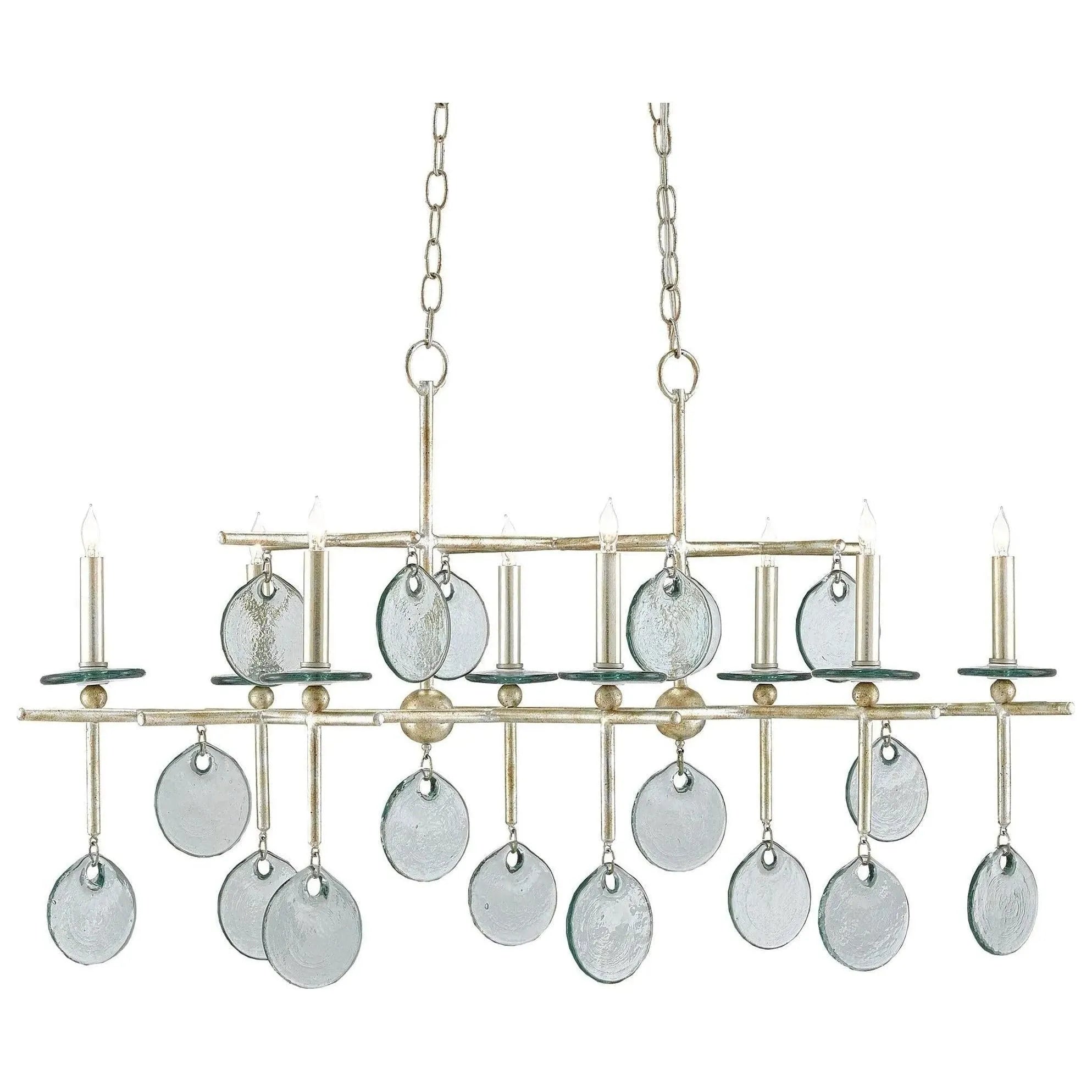 Currey and Company - Sethos Linear Chandelier - 9000-0060 | The Rug District