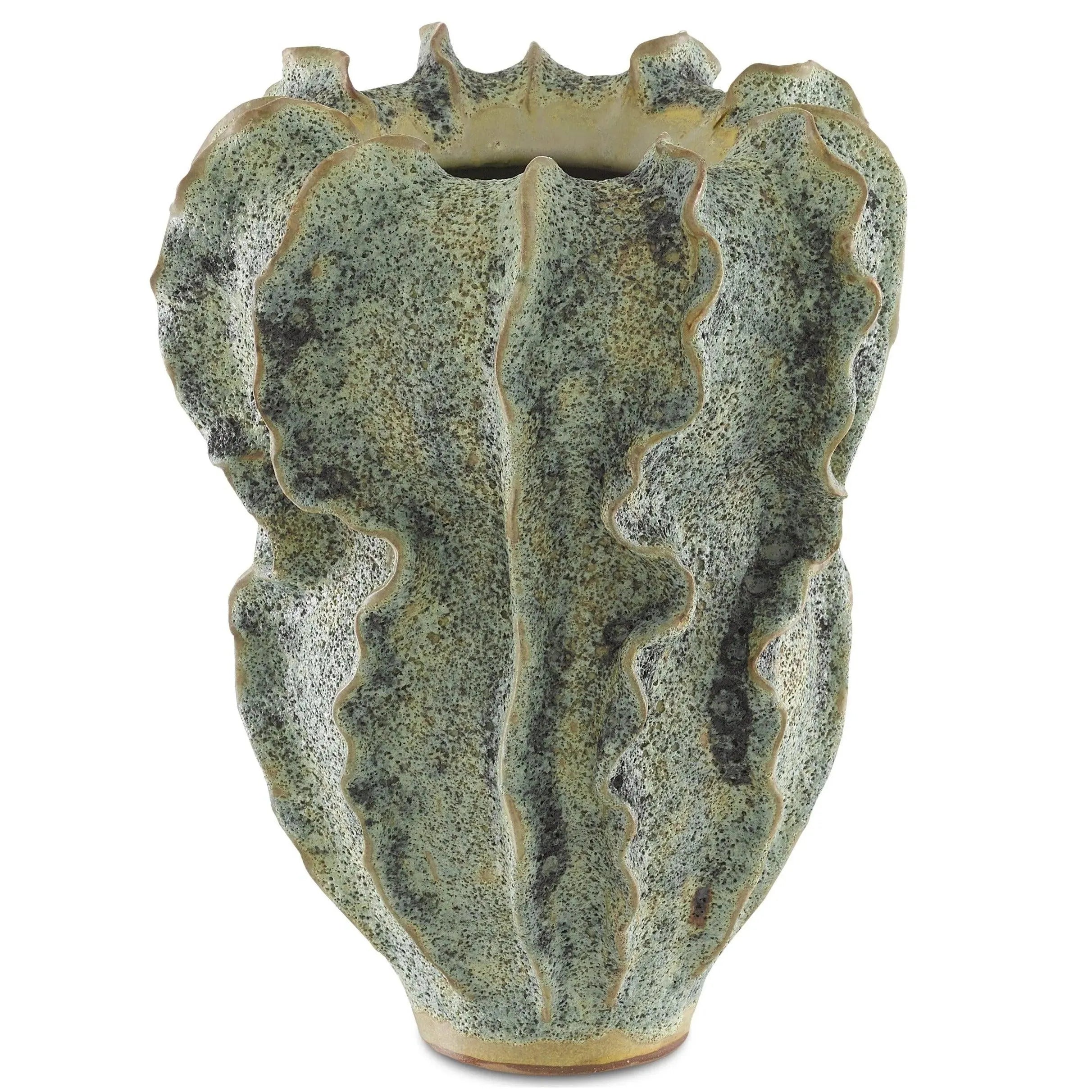 Currey and Company - Sunken Boat Swirl Vase - 1200-0298 | The Rug District