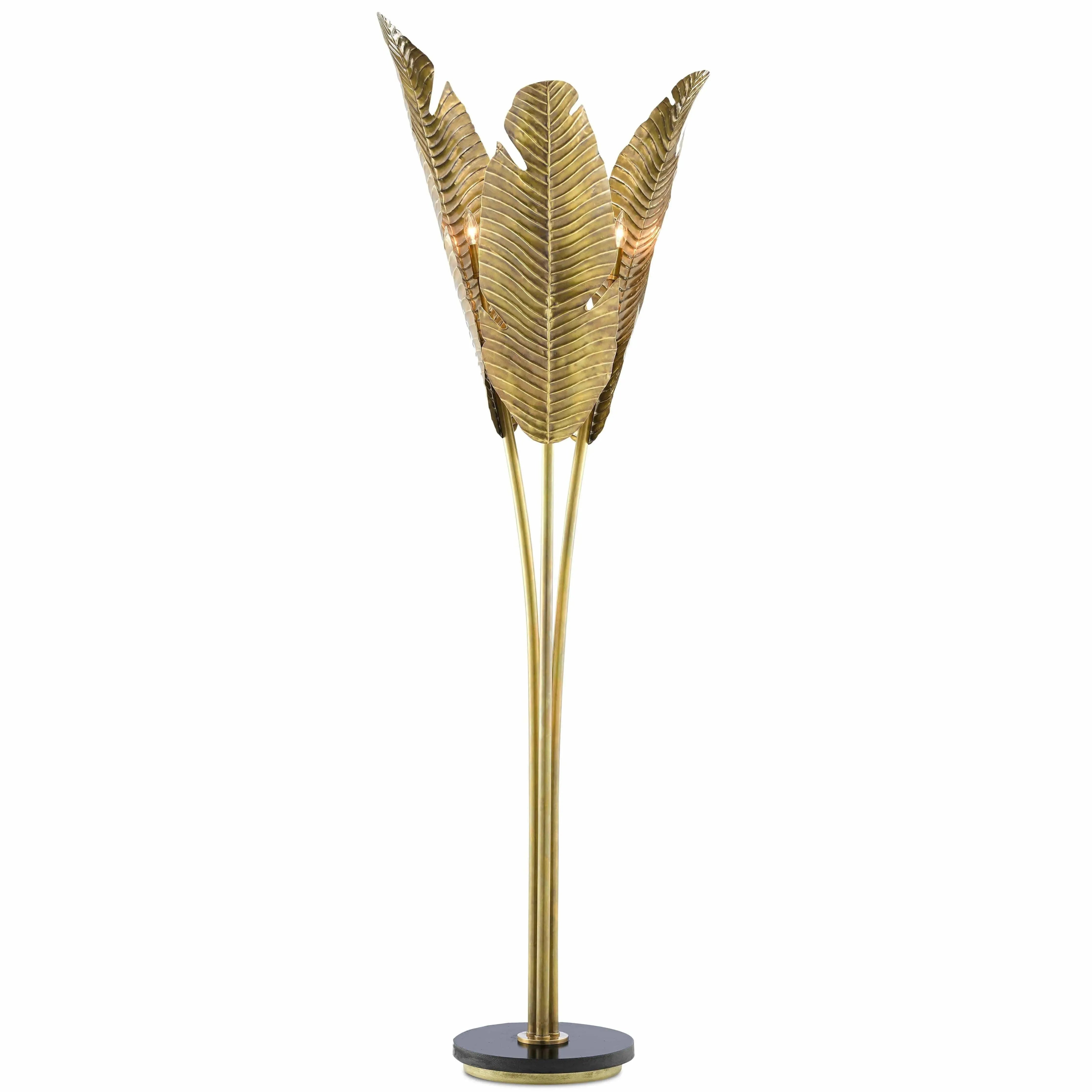 Currey and Company - Tropical Floor Lamp - 8000-0071 | The Rug District