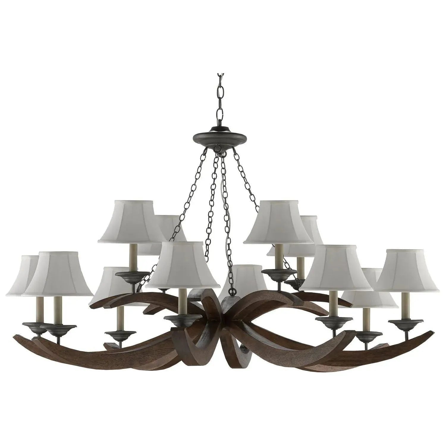 Currey and Company - Whitlow Chandelier - 9000-0433 | The Rug District