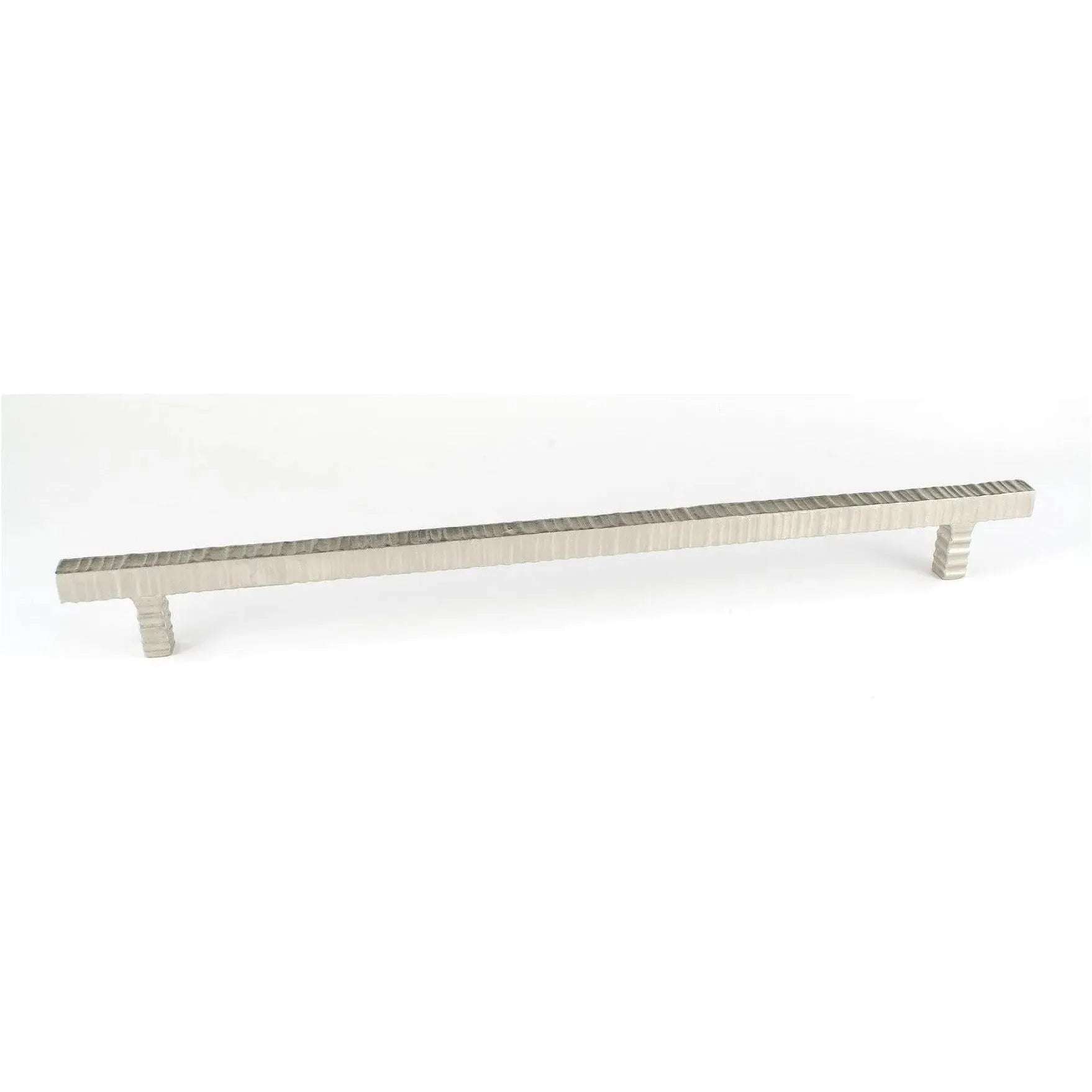 Du Verre Hardware - Forged 3 Square Bar Pull, Pair - DVFC310BB-SN | The Rug District