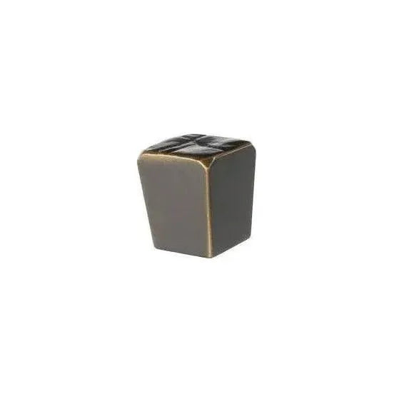 Du Verre Hardware - Jeff Goodman Cube Knob - DVJG07-ORB | The Rug District
