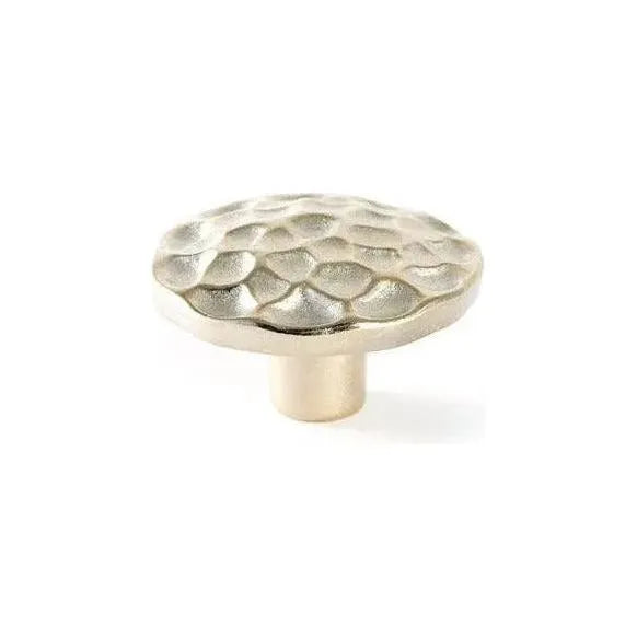 Du Verre Hardware - Pomegranate Round Knob - DVP03-SN | The Rug District