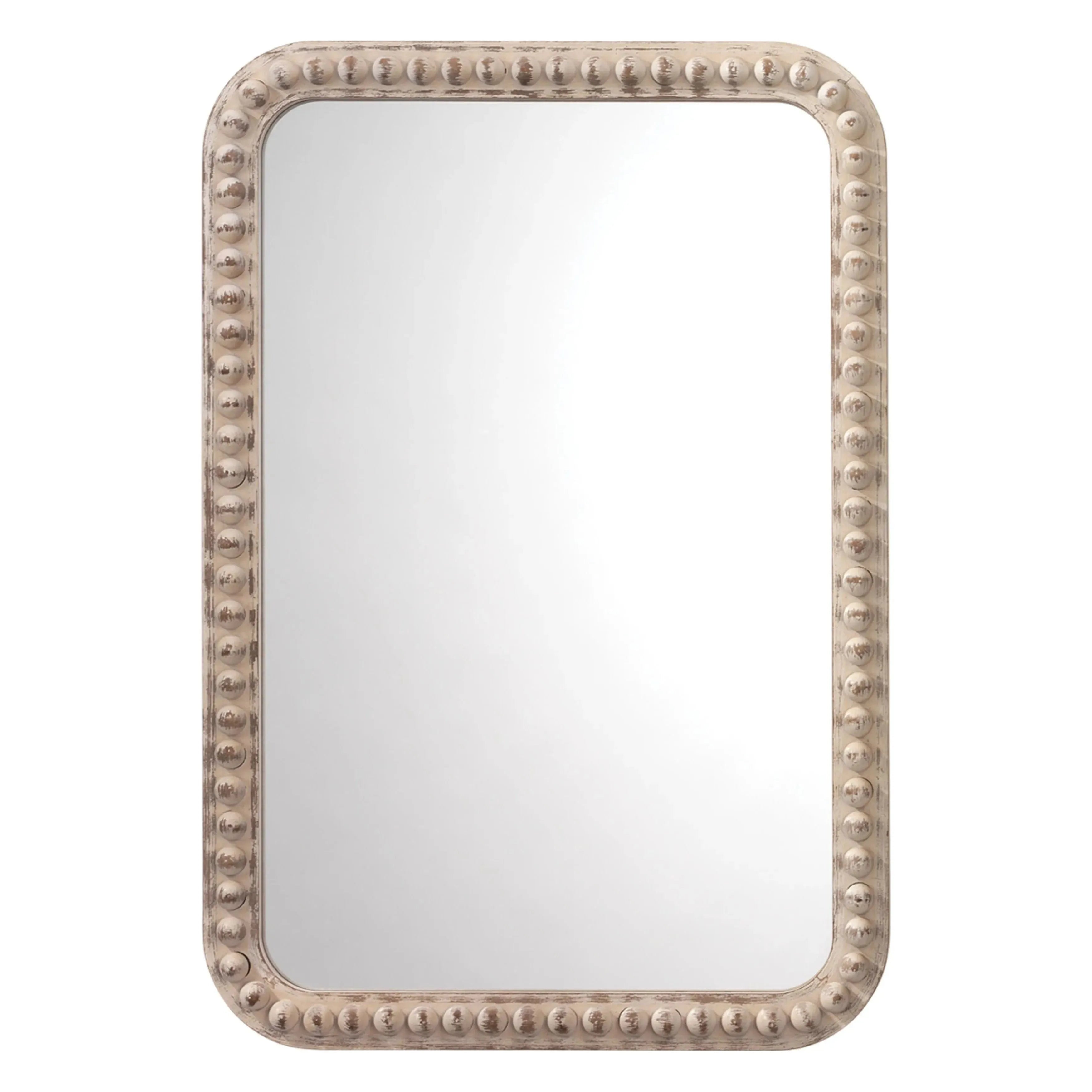 Jamie Young Company - Rectangle Audrey Mirror - 6AUDR-RECTWH | The Rug District