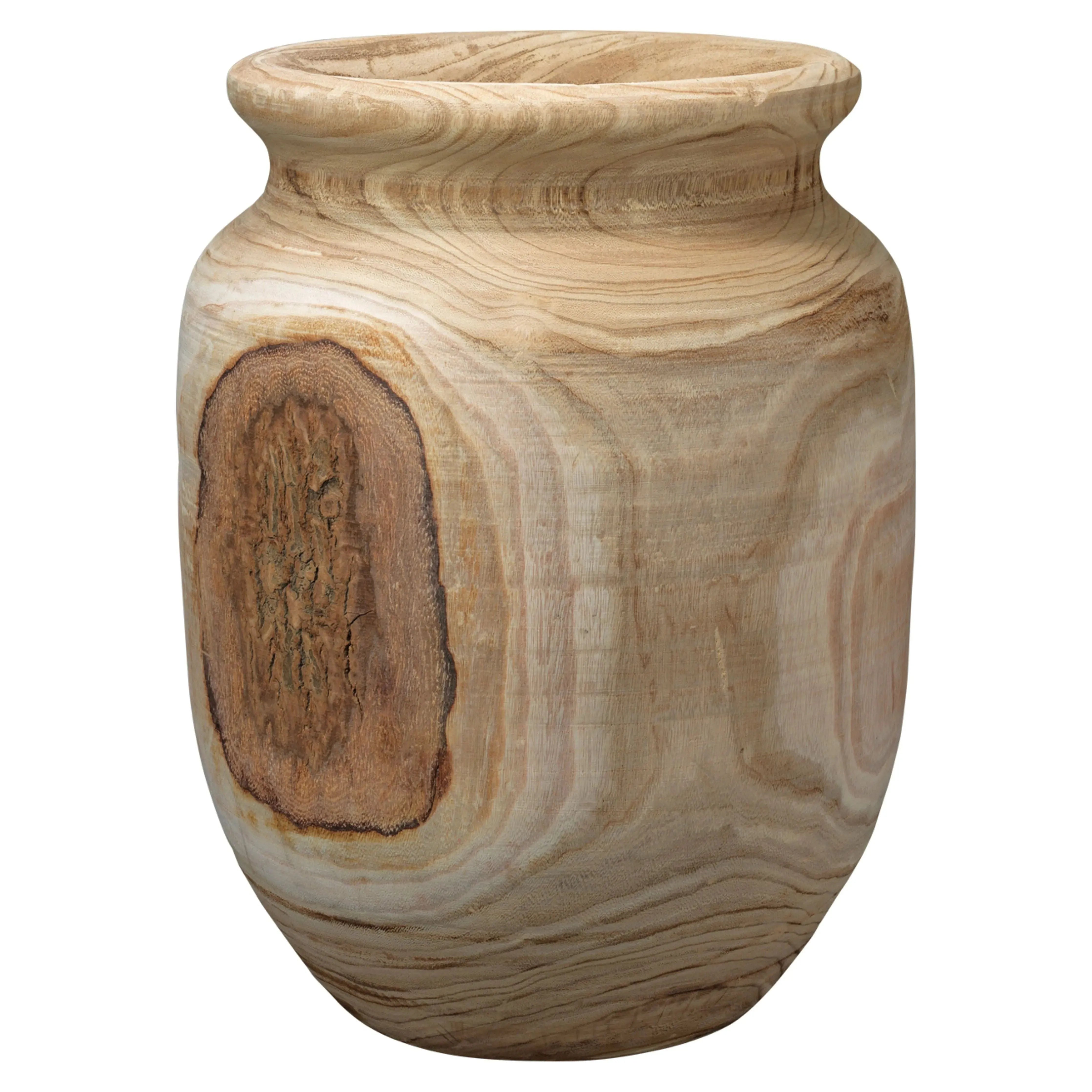 Jamie Young Company - Topanga Wooden Vase - 7TOPA-VAWD | The Rug District