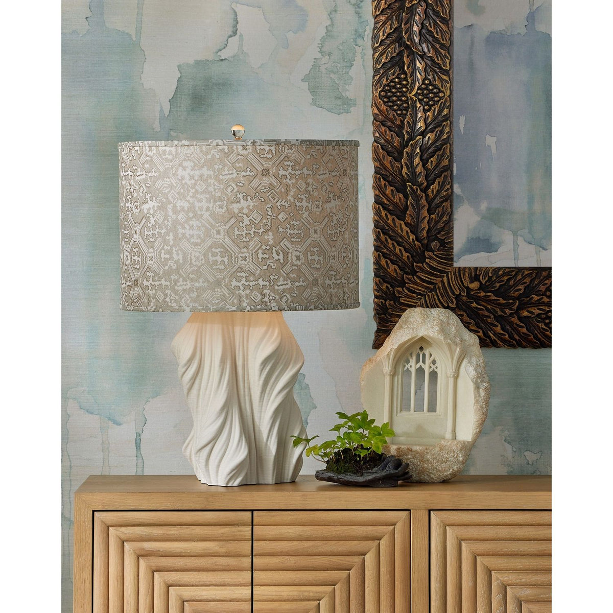 Currey and Company 1200-1072 Architectural Remnant in Antique White
