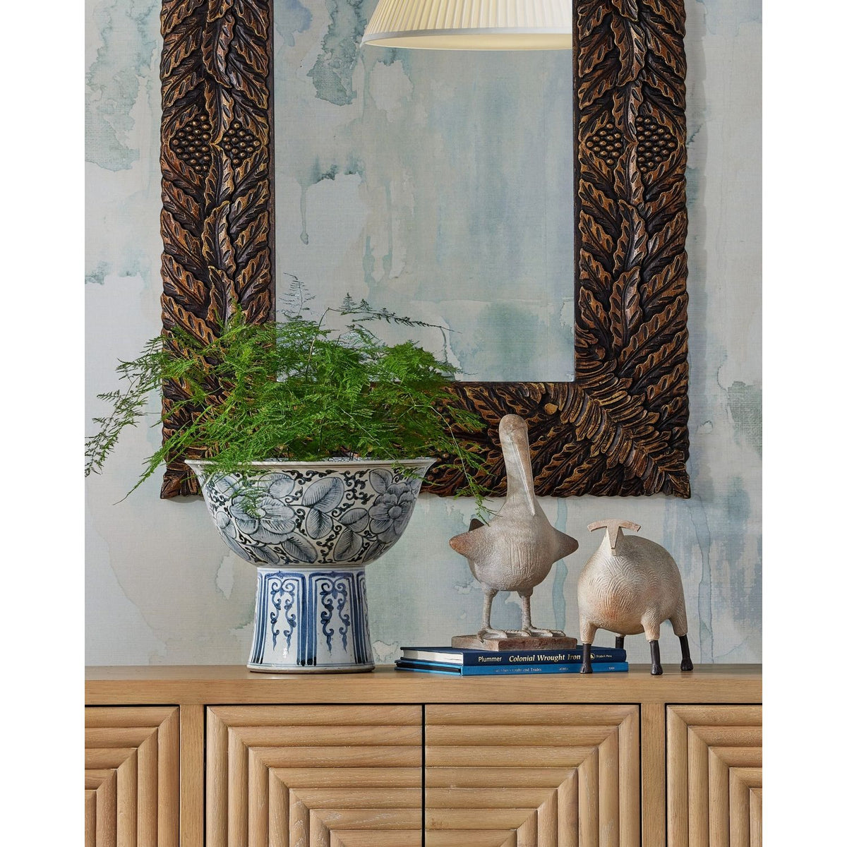 Currey and Company 1200-1074 Lonely Albatross Sculpture in Beige