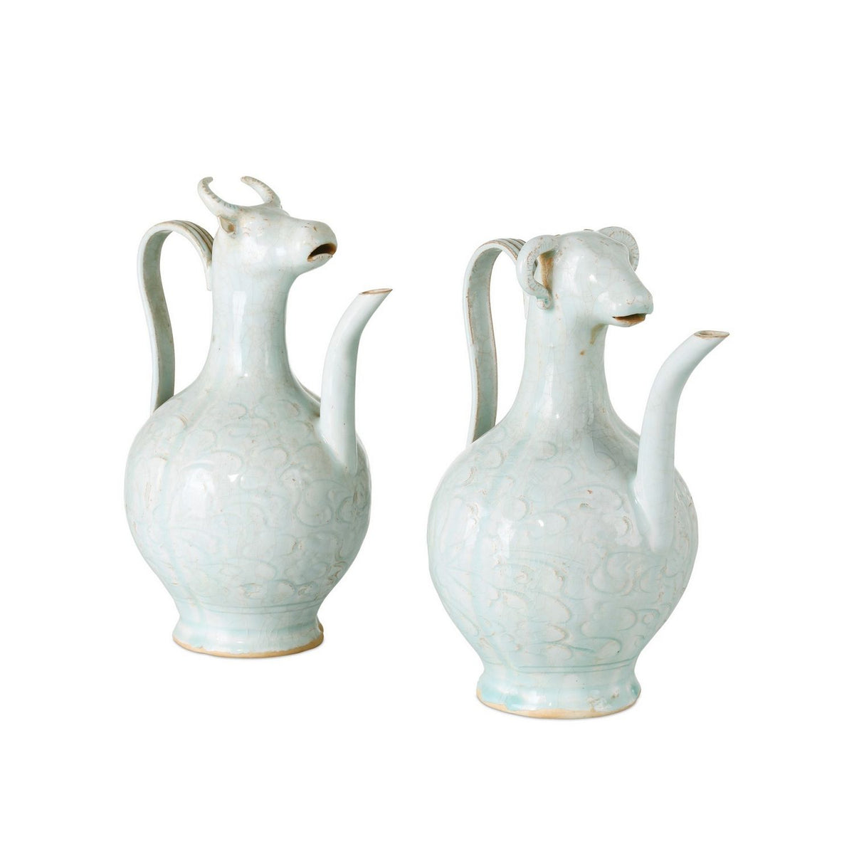 Currey and Company 1200-1094 Ritual Hunting Bottle in Celadon