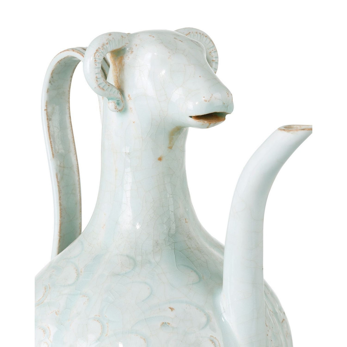 Currey and Company 1200-1095 Ritual Hunting Bottle in Celadon