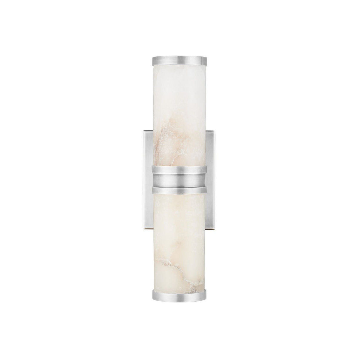Currey and Company 5800-0077 Brenham Wall Sconce in Natural/Nickel