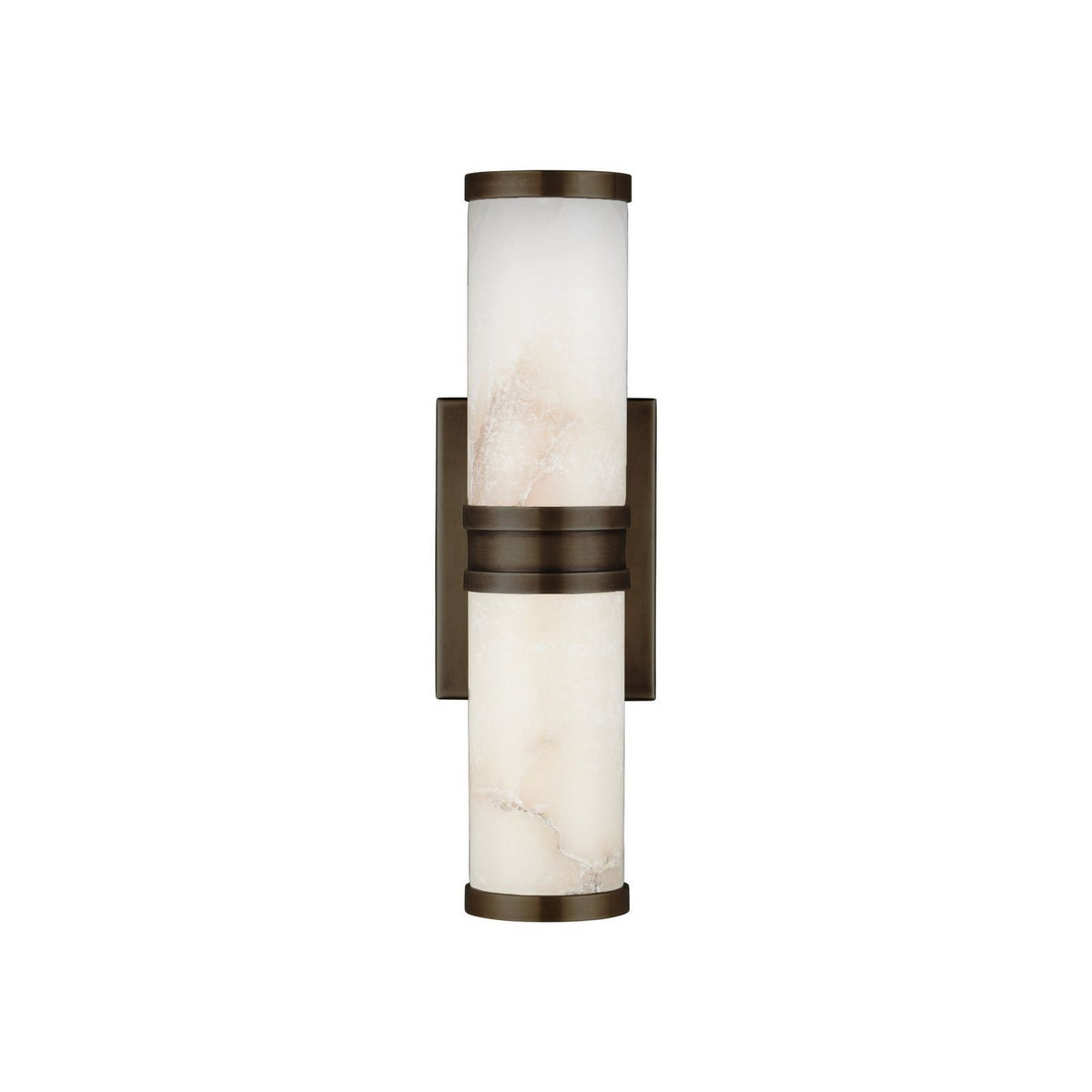 Currey and Company 5800-0078 Brenham Wall Sconce in Natural/Oil Rubbed Bronze
