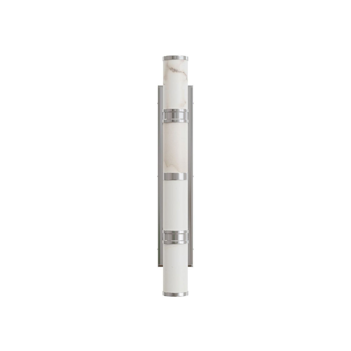 Currey and Company 5800-0080 Brenham Wall Sconce in Natural/Nickel
