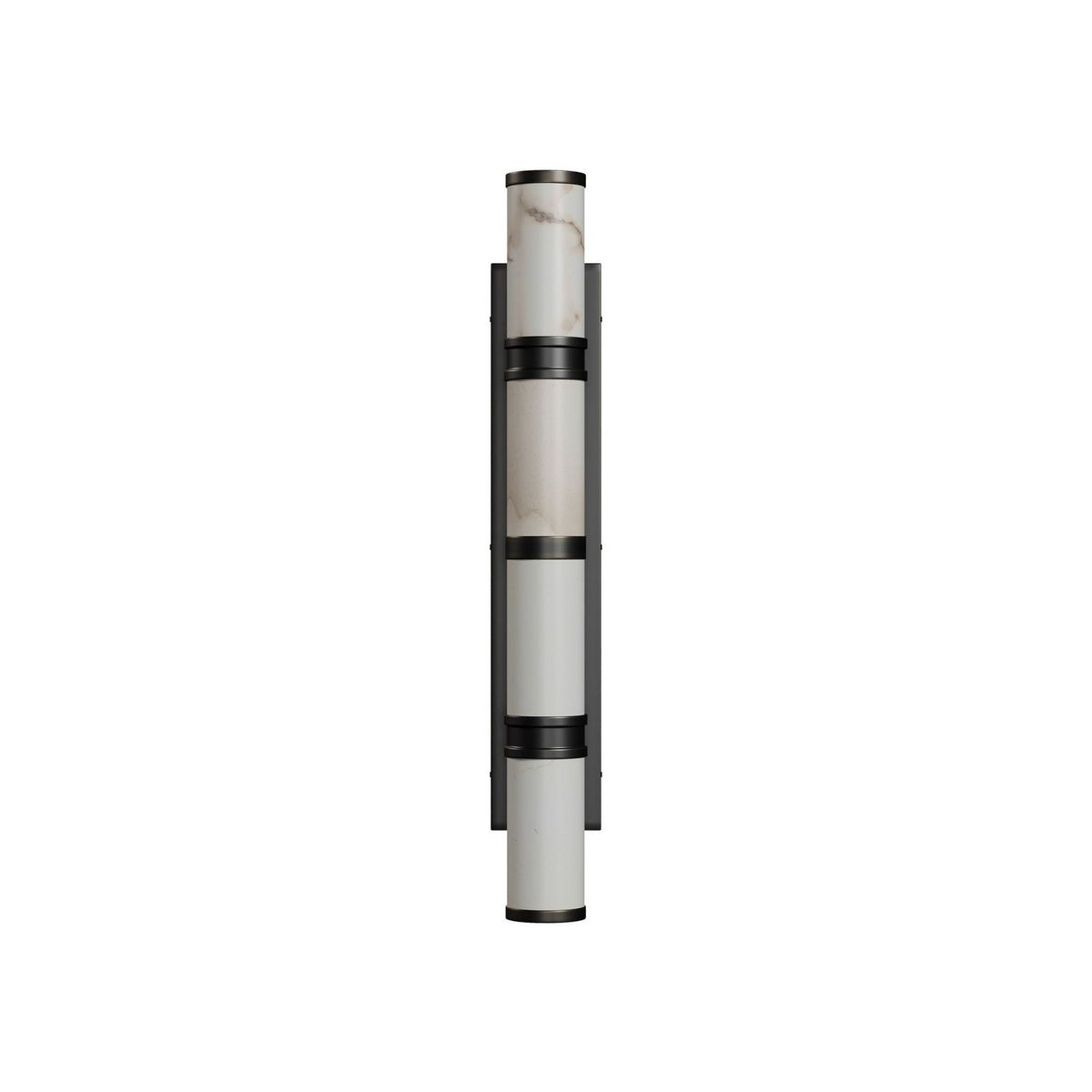 Currey and Company 5800-0081 Brenham Wall Sconce in Natural/Oil Rubbed Bronze