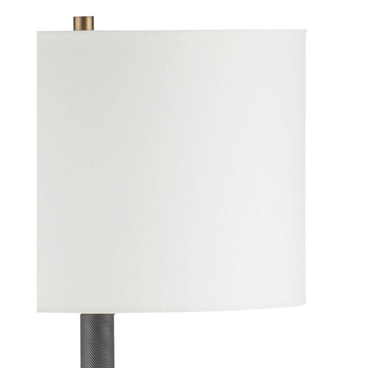Currey and Company 8000-0181 Gavin Floor Lamp in Brass Antique/Matte Black