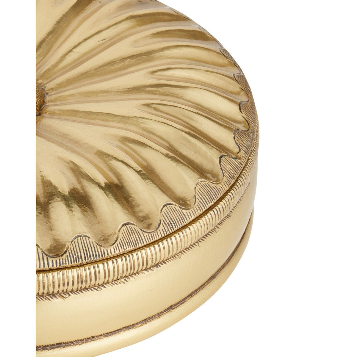 Currey and Company 1200-1120 Pulsante Box in Brass
