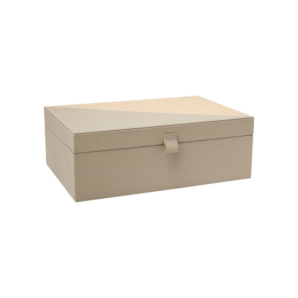Currey and Company 1200-1143 Evren Box Set of 2 in Gray/Natural