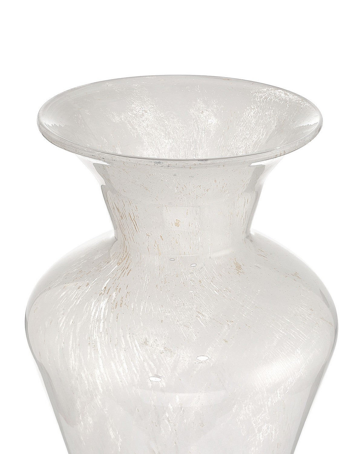 Currey and Company 1200-1157 Sovereign Vase in Venetian White
