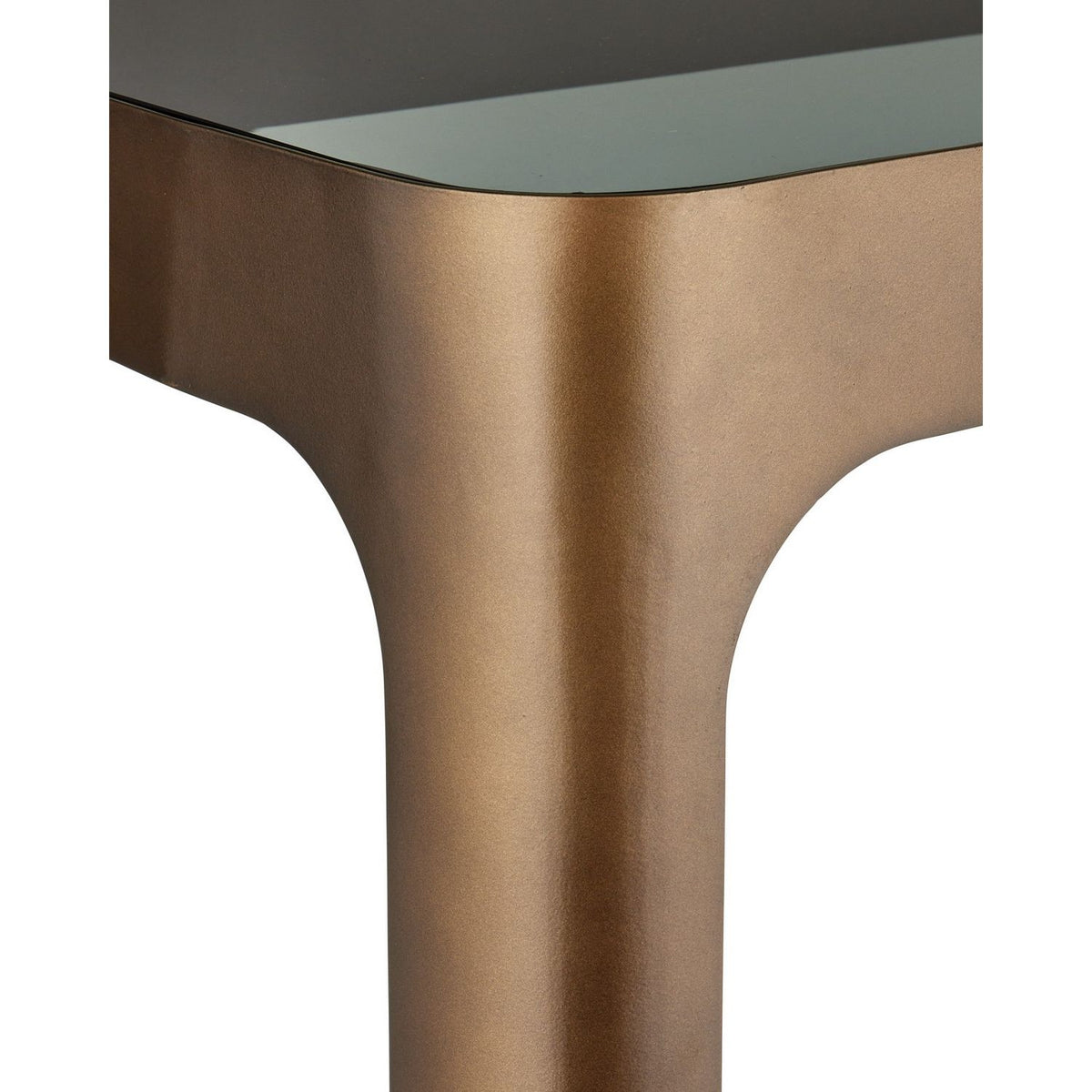 Currey and Company 4000-0261 Scaffale Etagere in Smoke Gold/Smoke