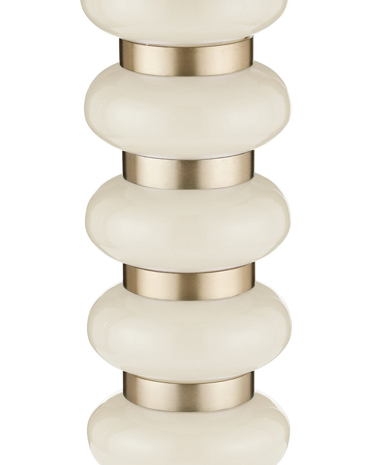 Currey and Company 4000-0282 Lambent Drinks Table in Peach/Brushed Brass/Natural