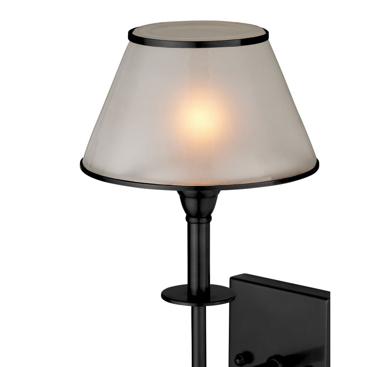 Currey and Company 5500-0065 Ronaldo Outdoor Wall Sconce in Matte Black/Frosted