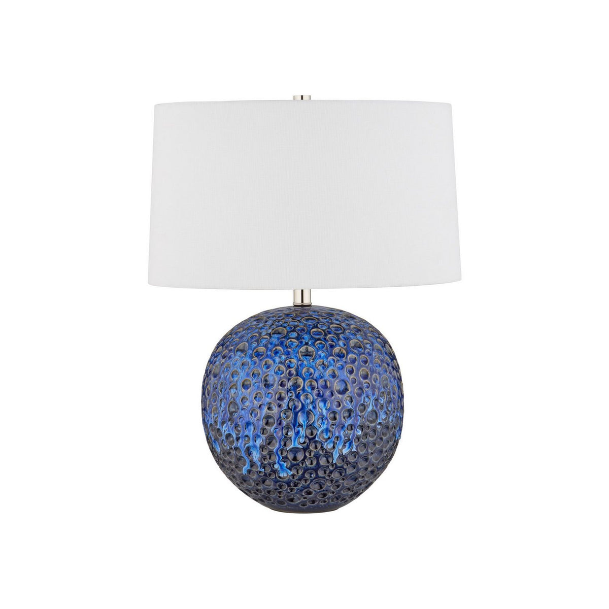 Currey and Company 6000-1077 Mantilla Table Lamp in Blue