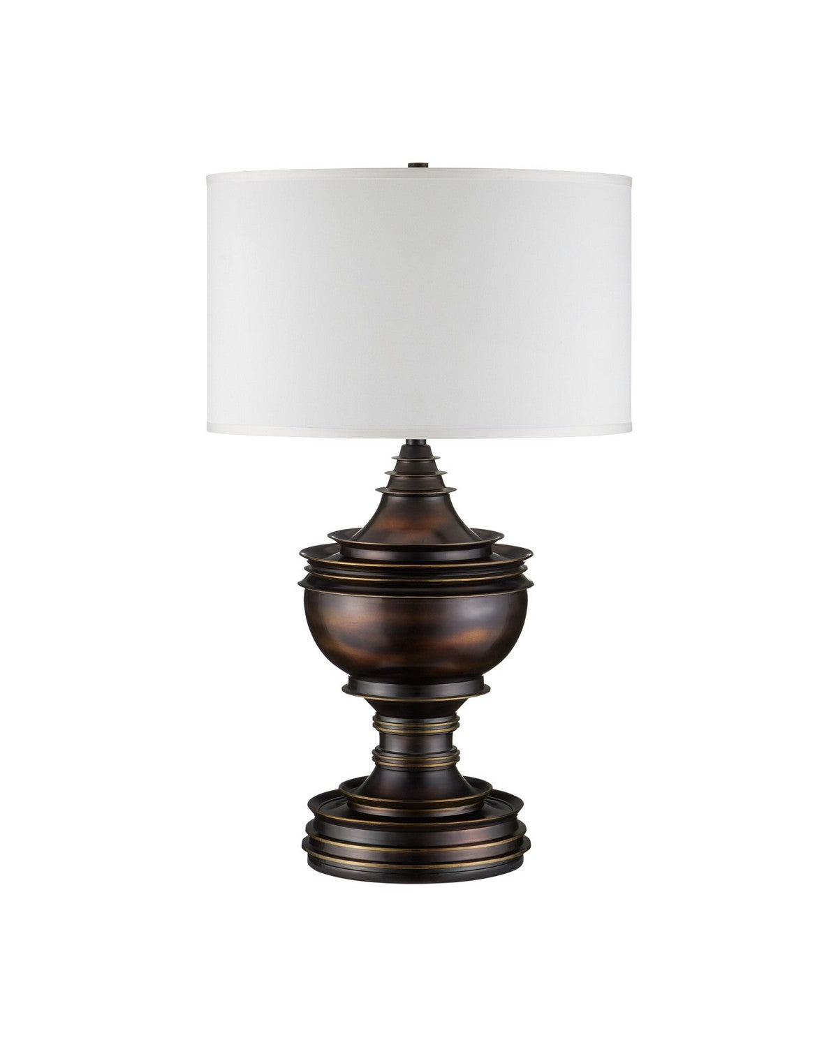 Currey and Company 6000-1096 Tribute Table Lamp in Bronze