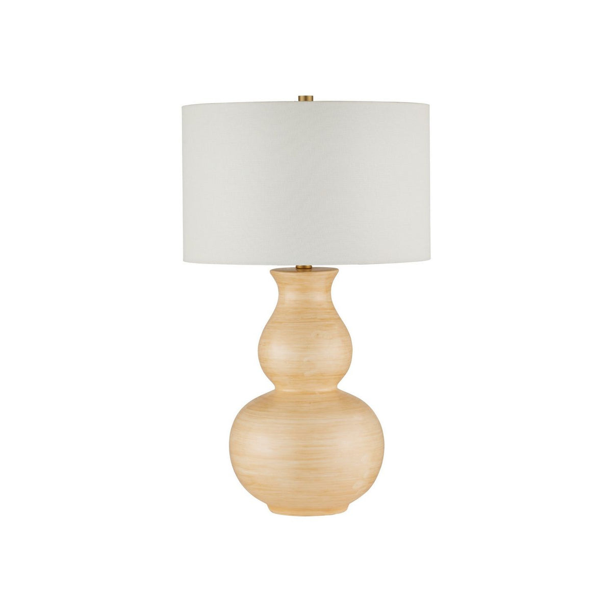 Currey and Company 6000-1123 Honorine Table Lamp in Yellow