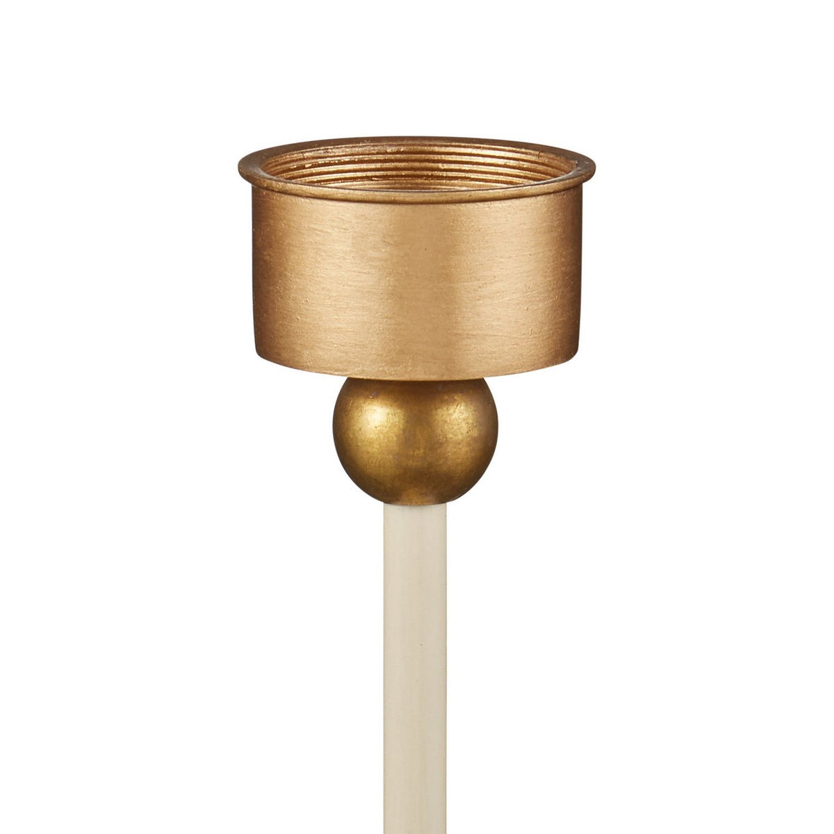 Currey and Company 6700-0035 Daphne Cordless Table Lamp in Ivory/Gold