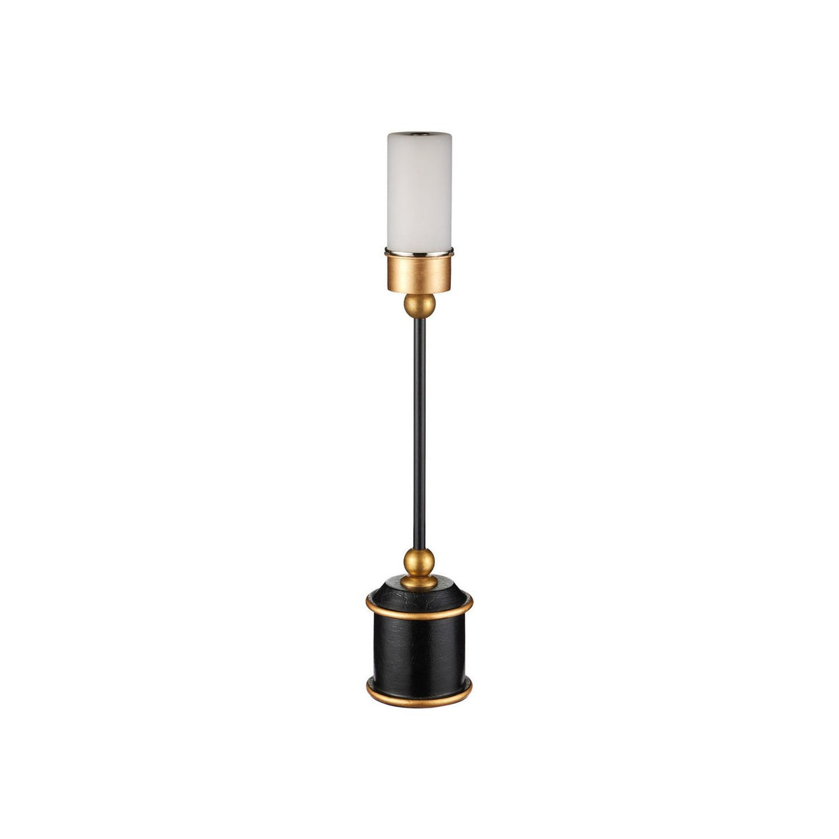 Currey and Company 6700-0036 Daphne Cordless Table Lamp in Black/Gold