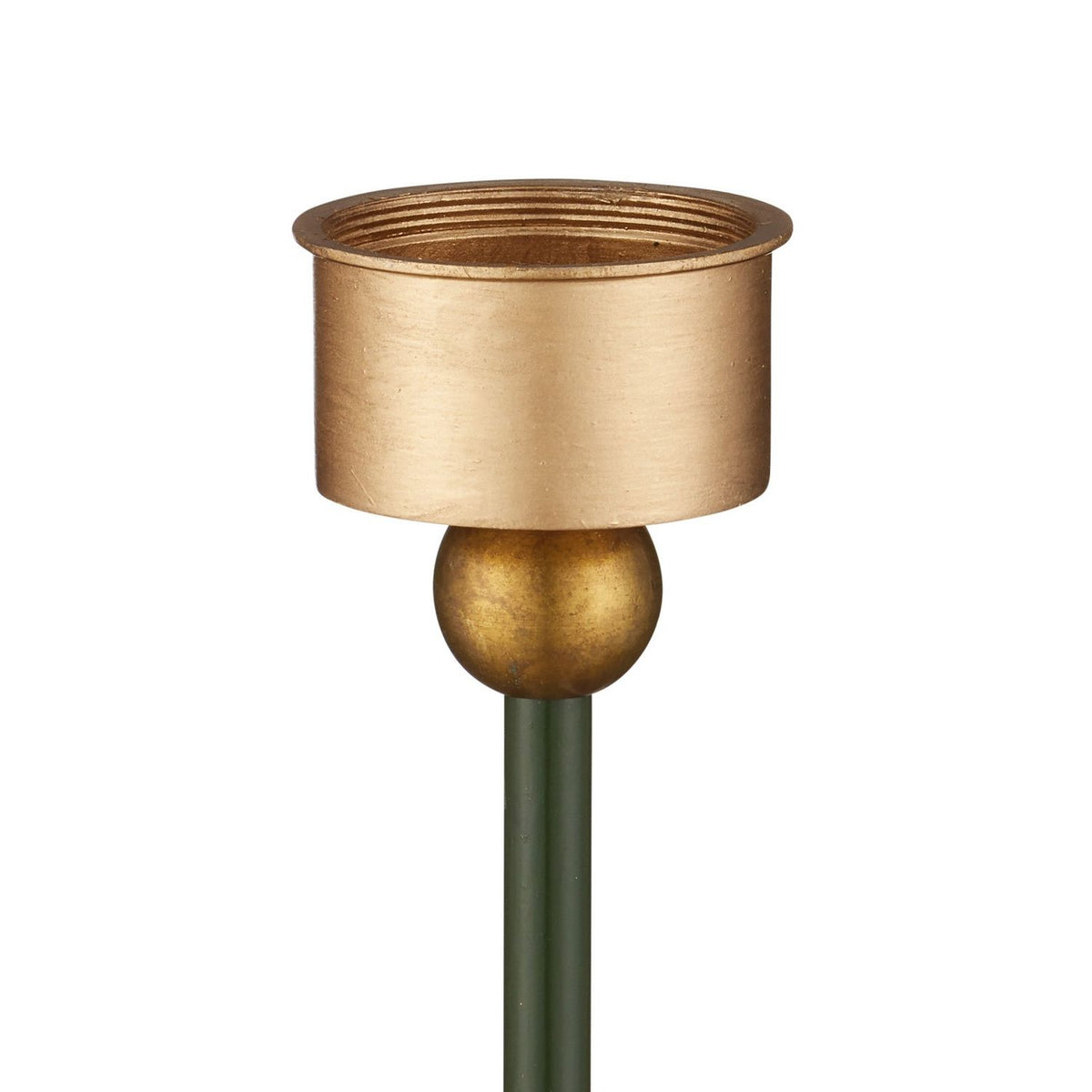 Currey and Company 6700-0037 Daphne Cordless Table Lamp in Green/Gold