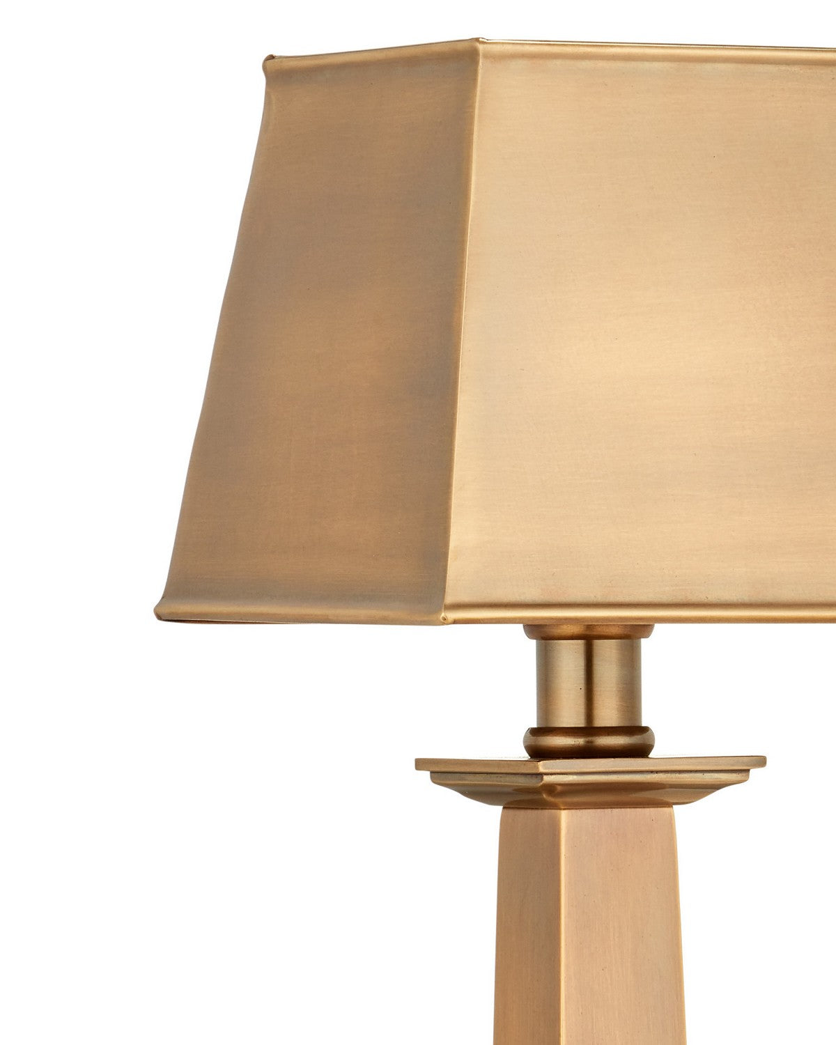Currey and Company 6700-0039 Wander Cordless Table Lamp in Antique Brass