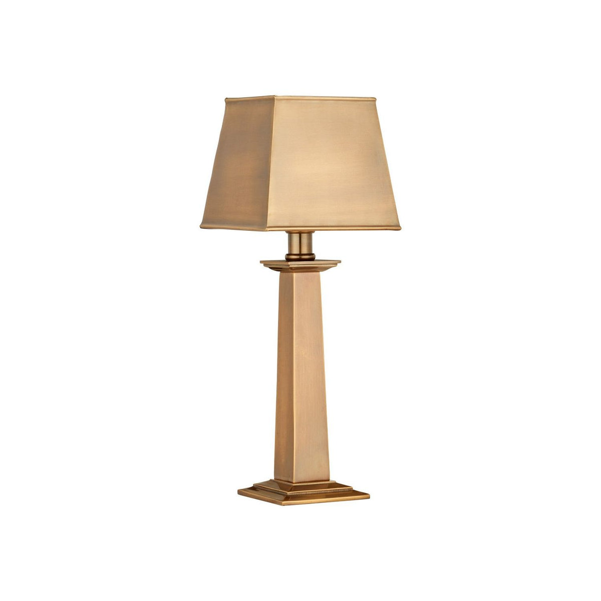 Currey and Company 6700-0039 Wander Cordless Table Lamp in Antique Brass