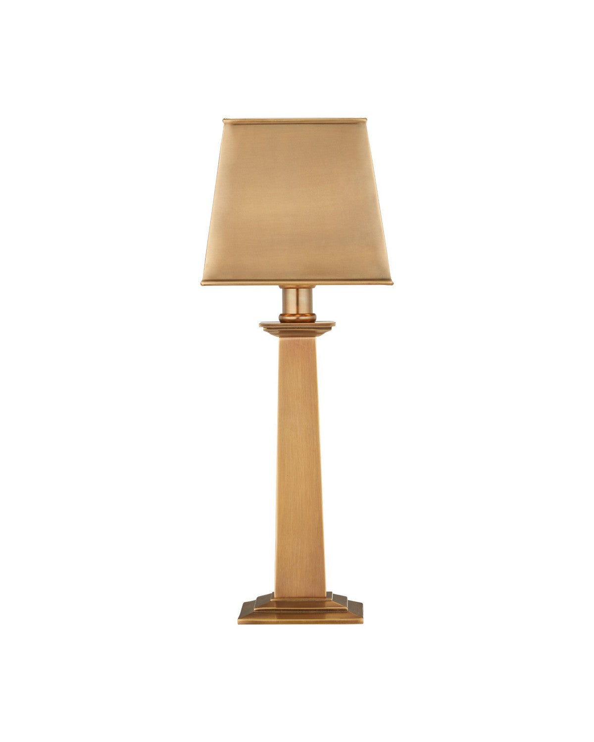Currey and Company 6700-0039 Wander Cordless Table Lamp in Antique Brass