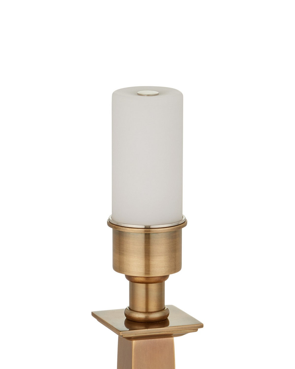 Currey and Company 6700-0039 Wander Cordless Table Lamp in Antique Brass