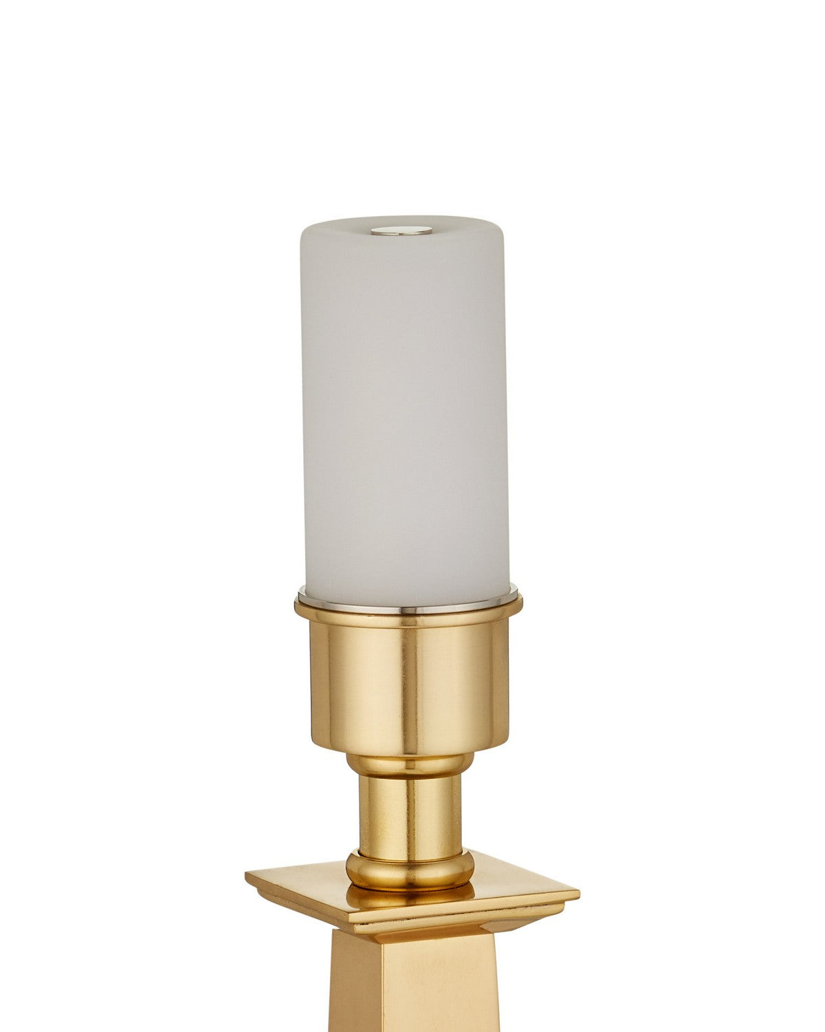 Currey and Company 6700-0041 Wander Cordless Table Lamp in Polished Brass