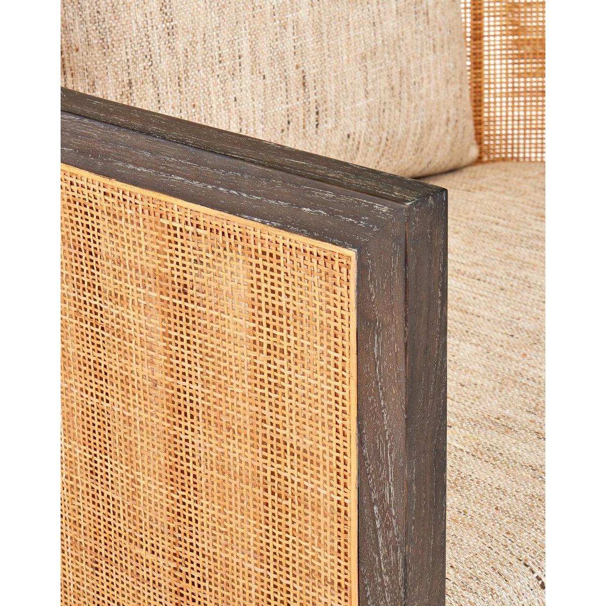 Currey and Company 7000-1122 Celebes Chair in Autumn Toast/Natural