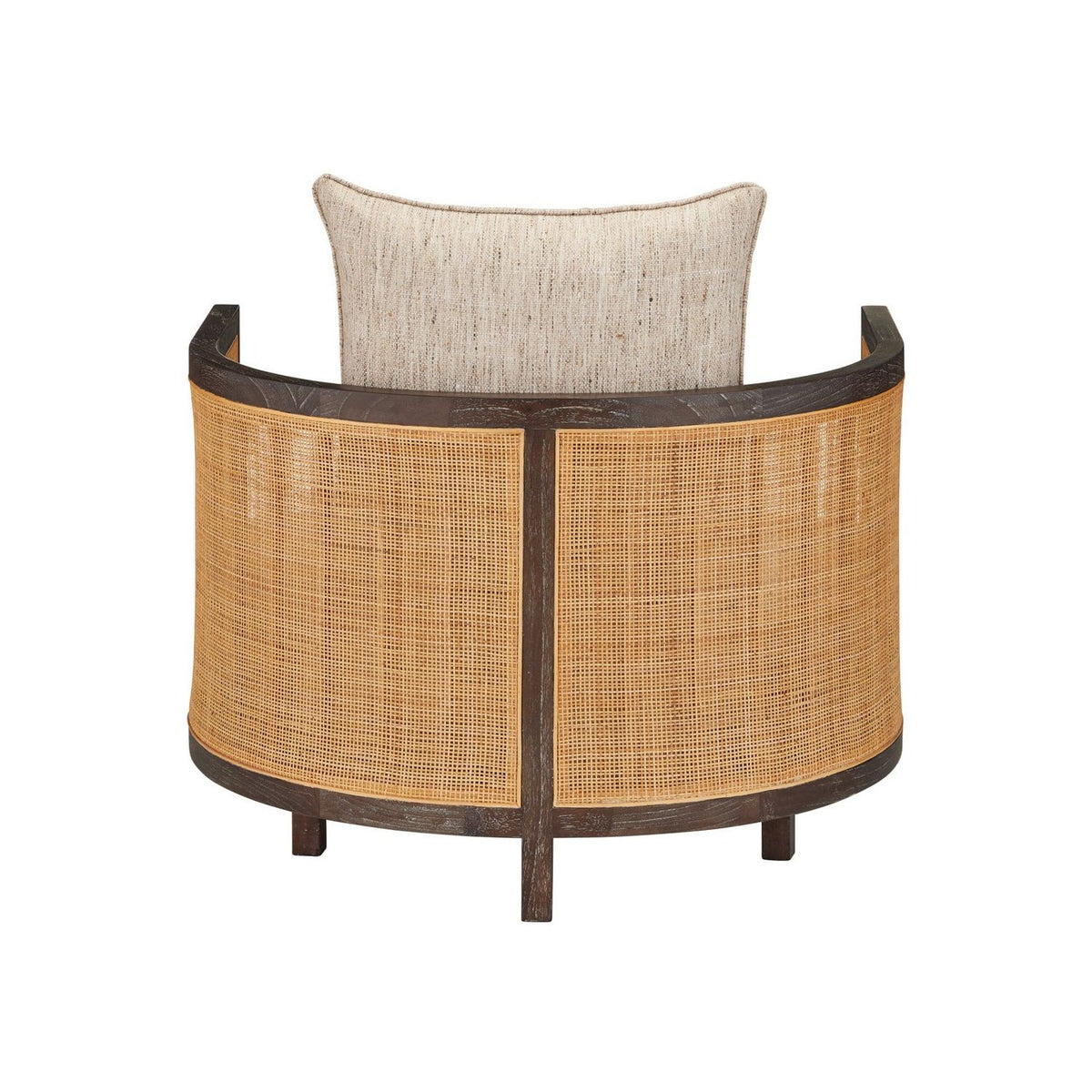 Currey and Company 7000-1122 Celebes Chair in Autumn Toast/Natural
